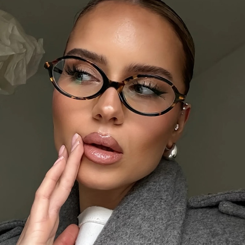 Women'S Fashion Eyewear - Óculos de Sol Vintage Ovais Femininos