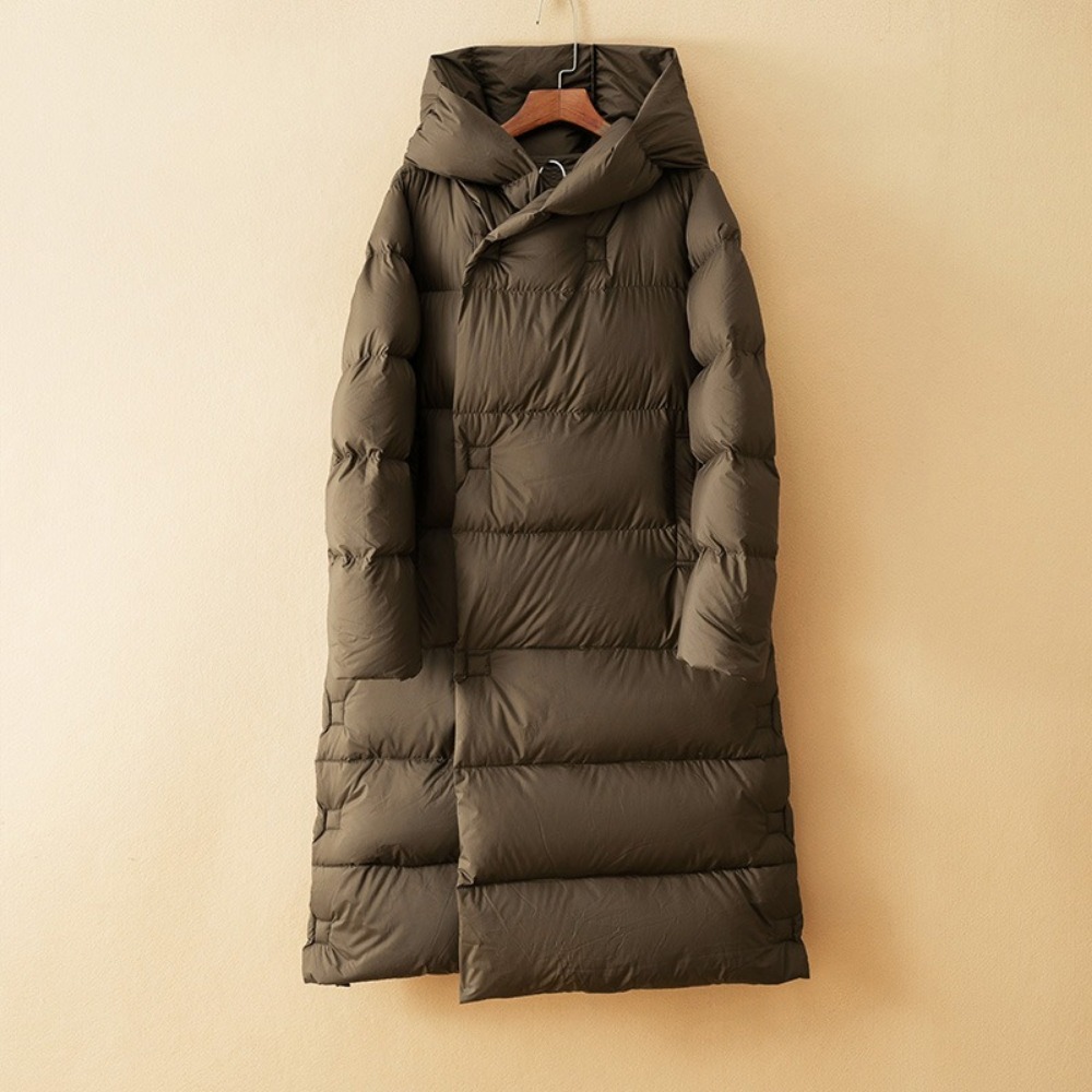 Jaqueta feminina longa com cap - Women'S Fashion Parka avaliação e preço