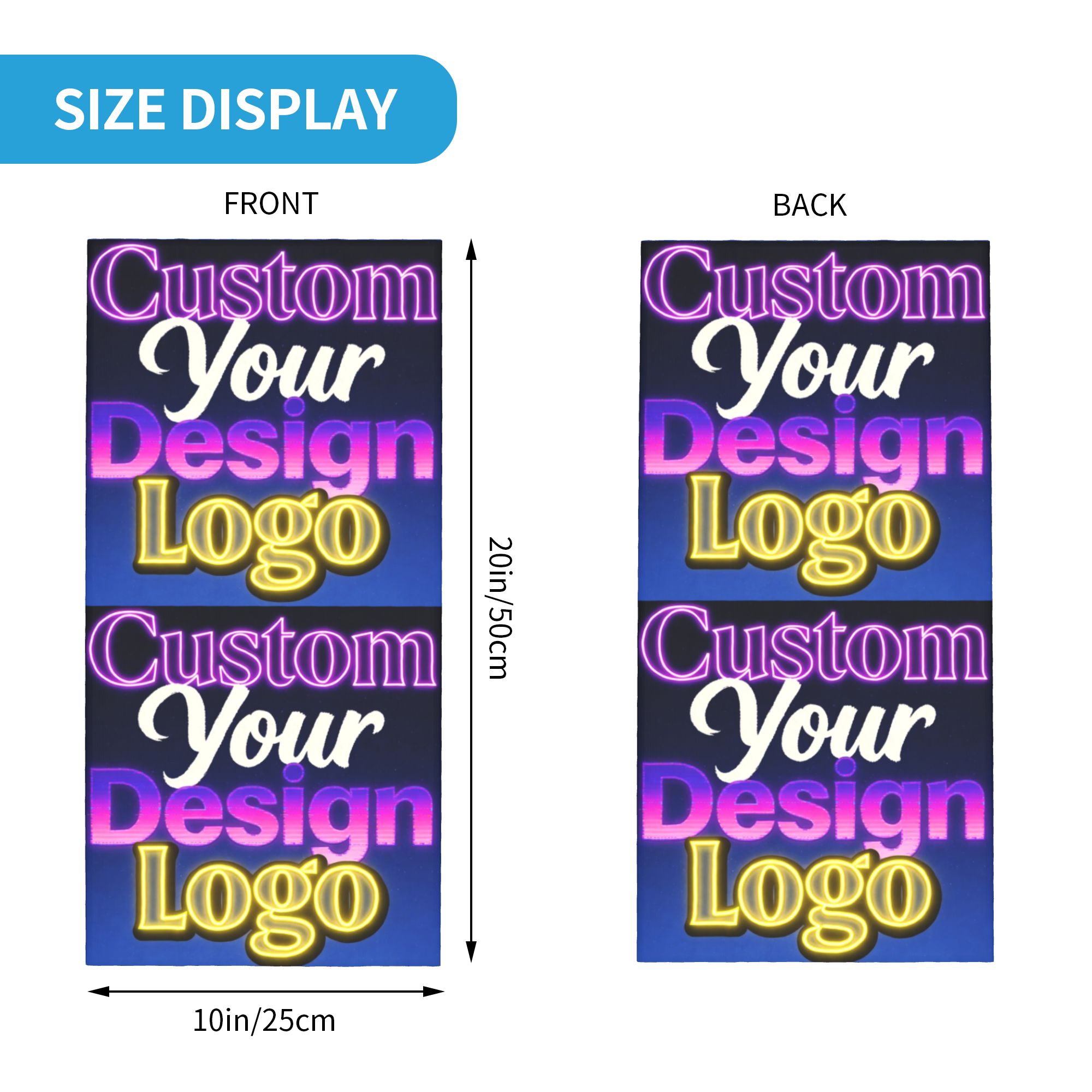 Bandana Personalizada com Seu  - Women Fashion Logo avaliação e preço