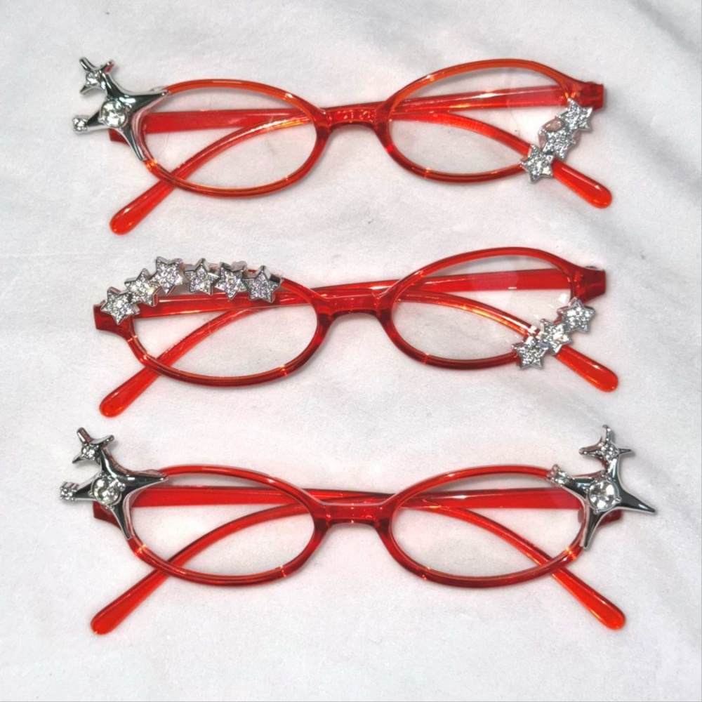 Óculos Y2K com Strass em Forma - Women'S Fashion Eyewear avaliação e preço