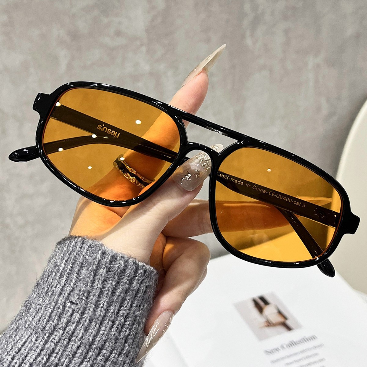 Novos Óculos de Sol Retrô Ovai - Women'S Fashion Eyewear avaliação e preço