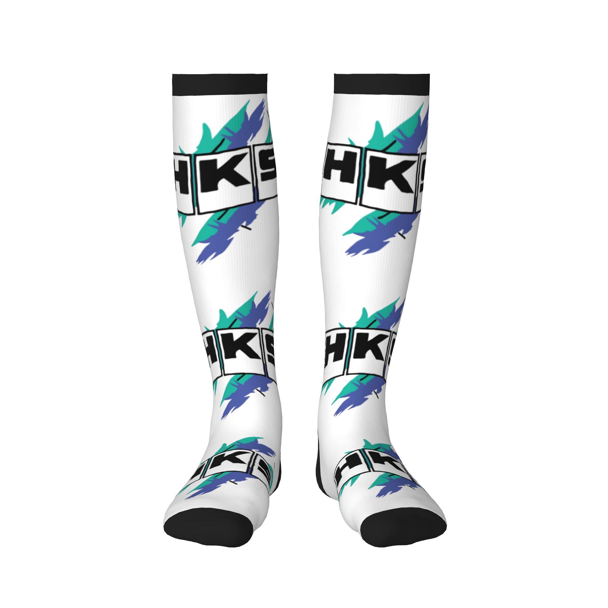 Meias com estampa de moda HKS  - Women Fashion Logo avaliação e preço