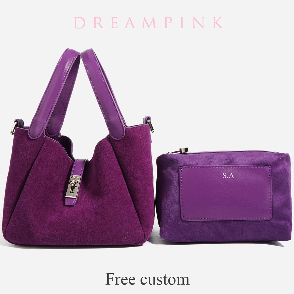 Bolsa balde de couro de camurç - Women Fashion Uae avaliação e preço