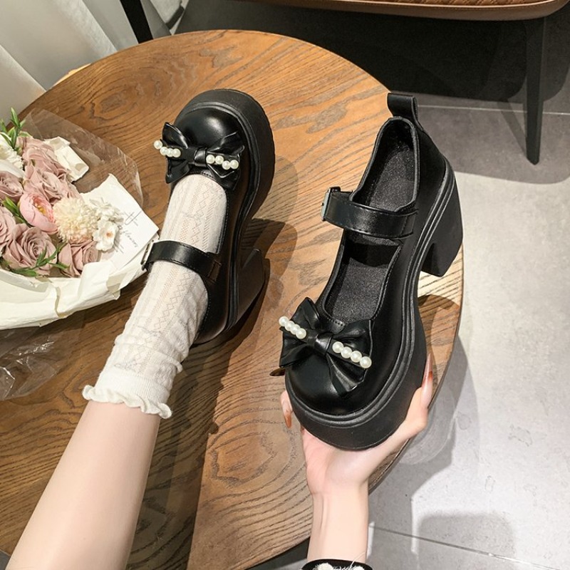 Sapatos Lolita 2026 Pretos com - Women Fashion Trend 2026 avaliação e preço