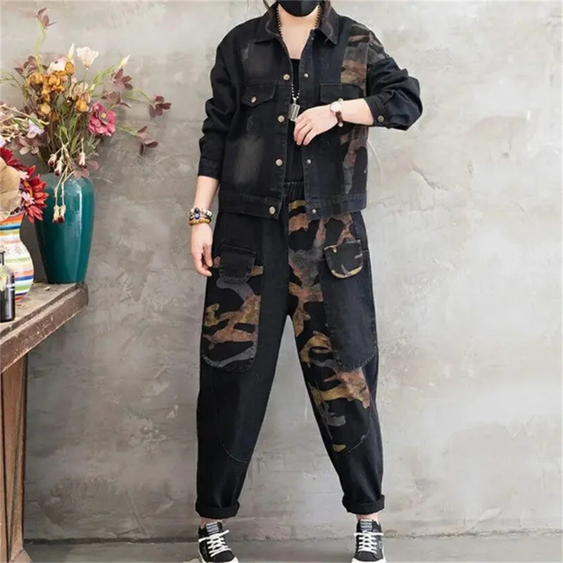 2025 outono denim jaqueta tern - Women'S Fashion Quilted Jacket avaliação e preço