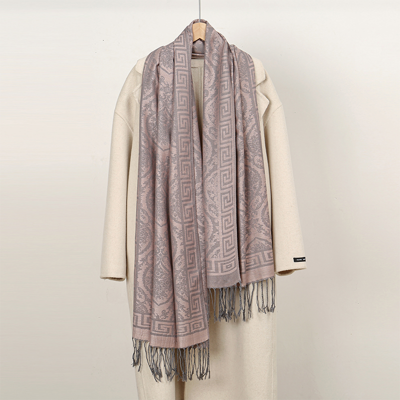 2024 luxo grosso cachecol de c - Women'S Fashion Poncho avaliação e preço