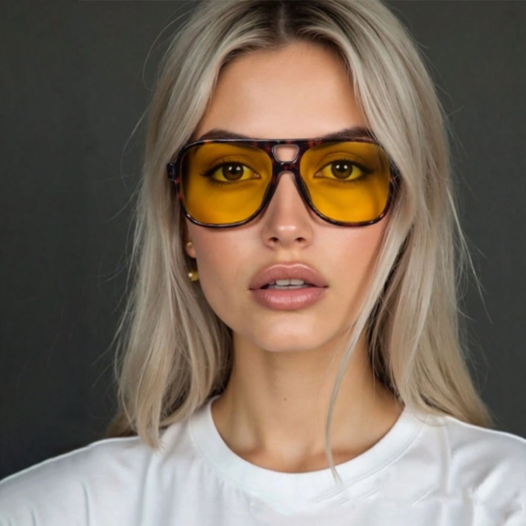 Novos Óculos de Sol Clássicos  - Women'S Fashion Eyewear avaliação e preço