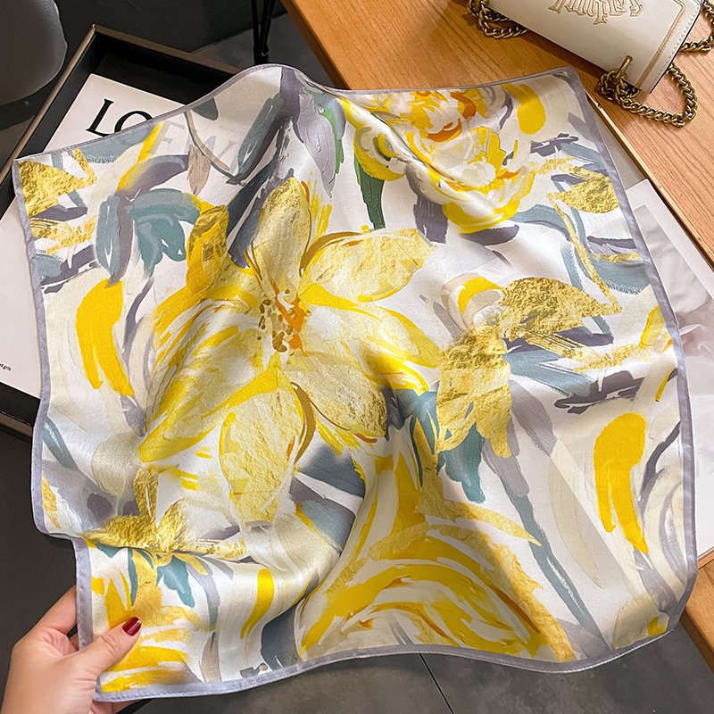 2026 marca 100% lenço de seda  - Women'S Fashion Poncho avaliação e preço