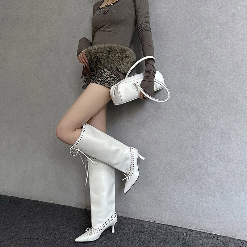 Botas da moda com design moder - Women Fashion Korean avaliação e preço